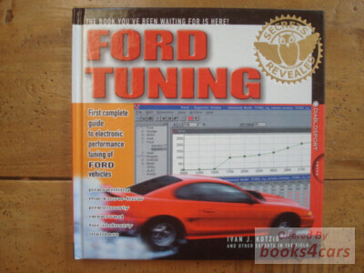 view cover of Ford Tuning guide to electronic performance tuning of Ford Cars & Trucks 185 hardbound pages by Ivan Kotzig: