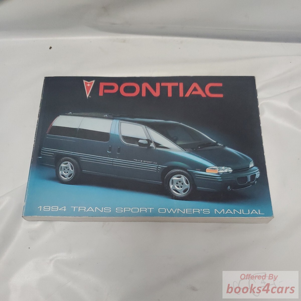 view cover of 1994 Trans Sport Owners Manual by Pontiac