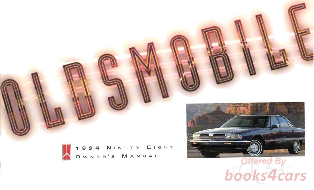 view cover of 1994 Regency 98 owners manual by Oldsmobile