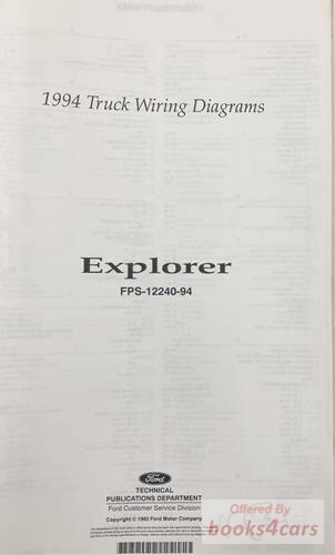 view cover of 1994 Explorer 11