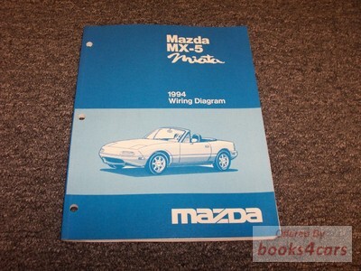 view cover of 1994 Miata MX-5 Electrical Wiring Diagrams Manual by Mazda MX5