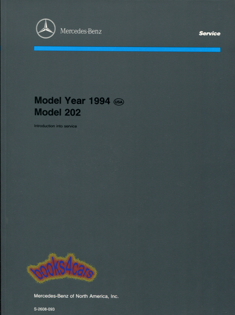 view cover of 1994 202 Introduction into Service By Mercedes