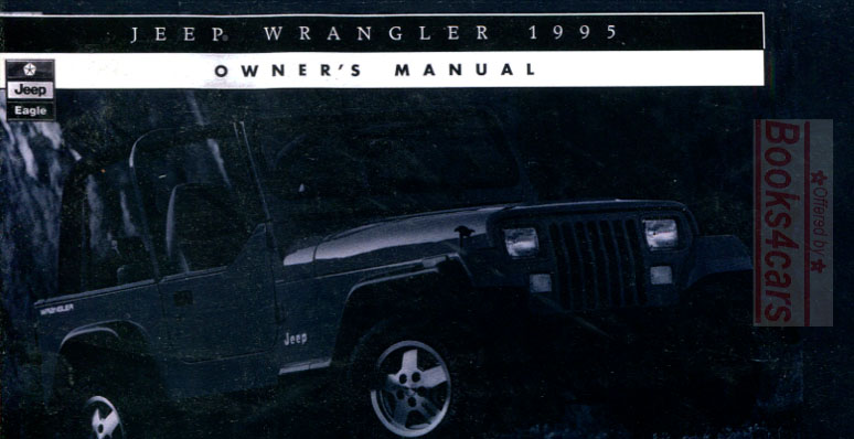 view cover of 1995 Wrangler Owners manual by Jeep