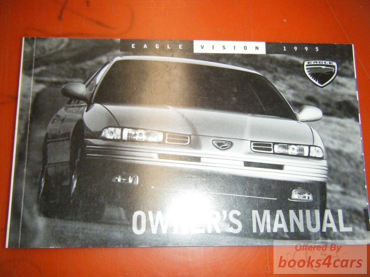 view cover of 1995 Vision owners manual by Eagle