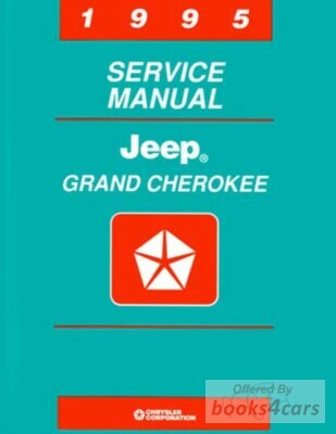 view cover of 1995 Grand Cherokee Shop Service Repair Manual by Jeep