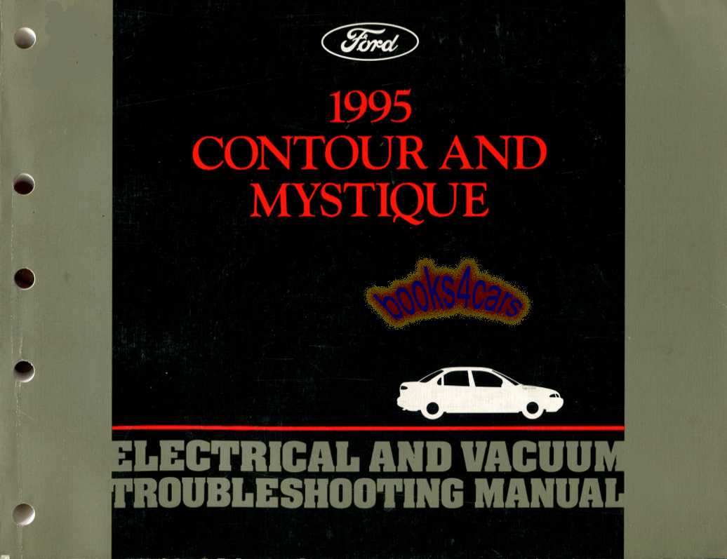 view cover of 1995 Contour & Mystique Electrical Troubleshooting Manual by Ford & Mercury