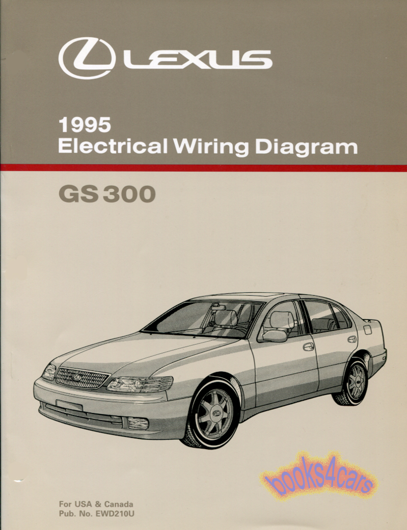 view cover of 1995 GS300 Electrical Wiring Diagram Manual by Lexus for GS 300