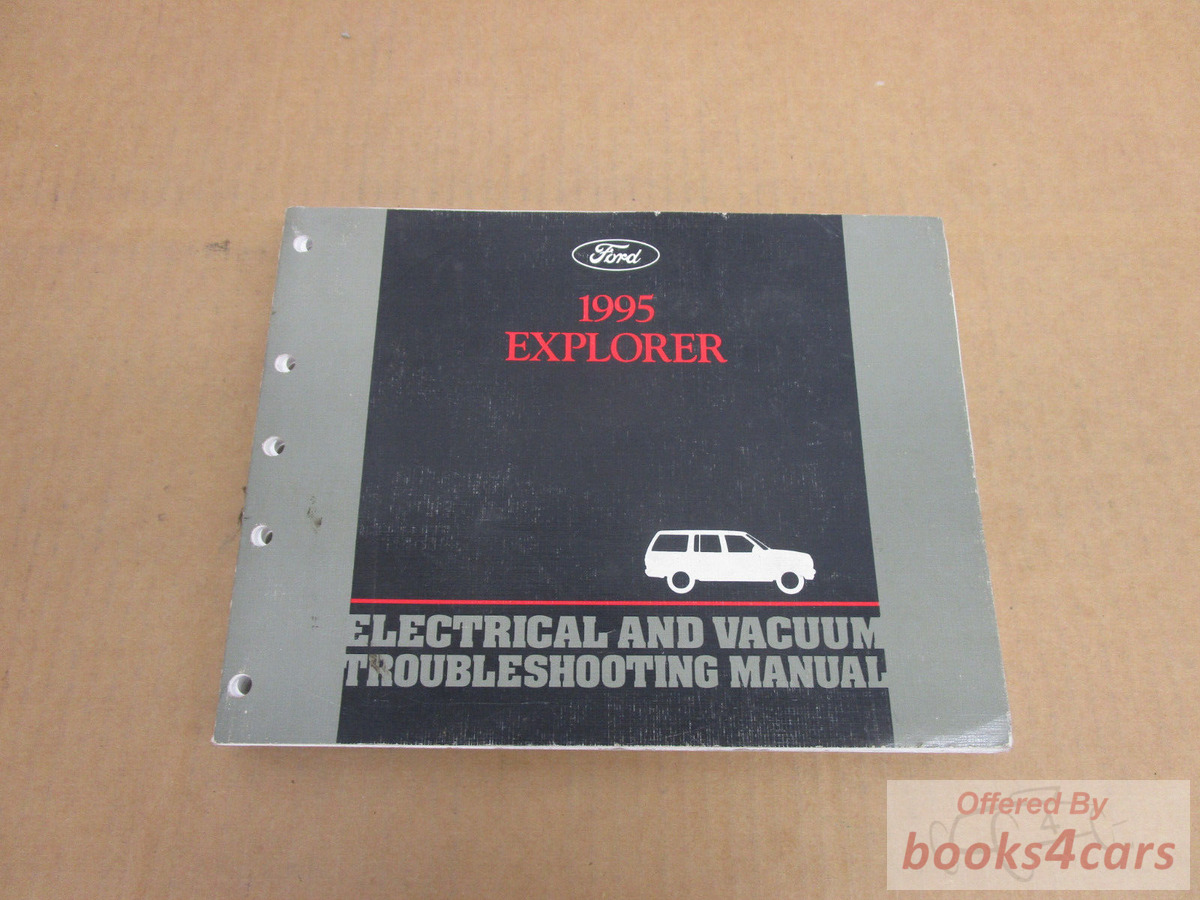 view cover of 1995 Explorer Electrical & Vacuum Troubleshooting Manual by Ford Truck