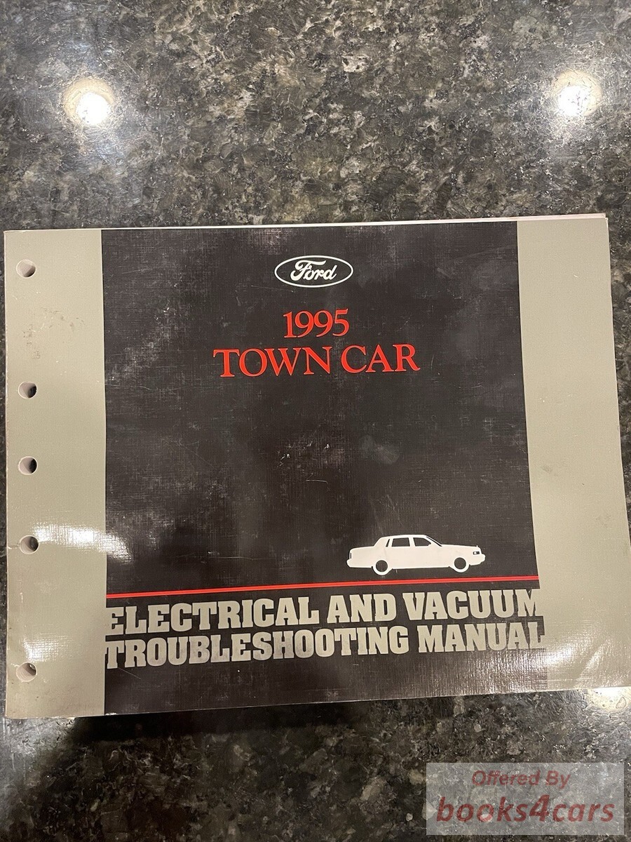 view cover of 1995 Town Car electrical & vacuum troubleshooting manual by Lincoln