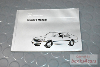 view cover of 1995 C-CLASS owners manual by Mercedes C220 C280 & C36 AMG