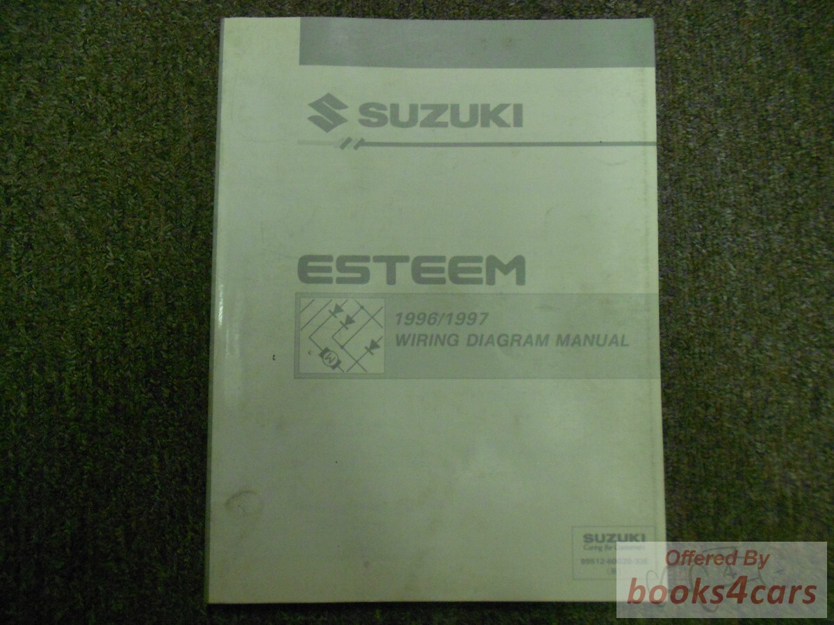 view cover of 1996-1997 Esteem Wiring Diagram by Suzuki