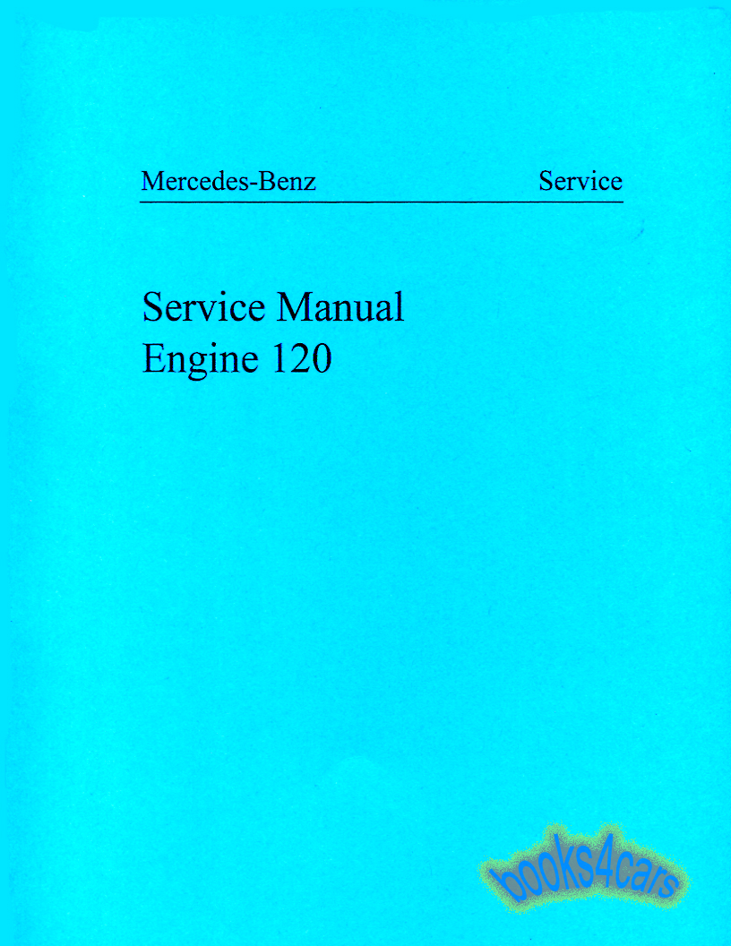 view cover of 1992-1995 600 V12 120 Engine Shop Service Repair Manual by Mercedes for S600 SL600 600SEL 600SE 600SEC and other 600 models
