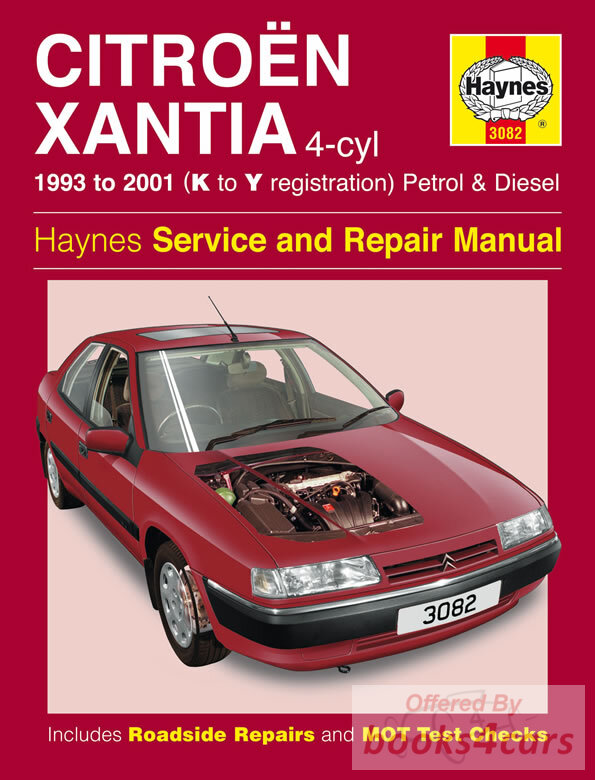 view cover of 1993-2001 Citroen Xantia shop service repair manual gas & diesel by Haynes