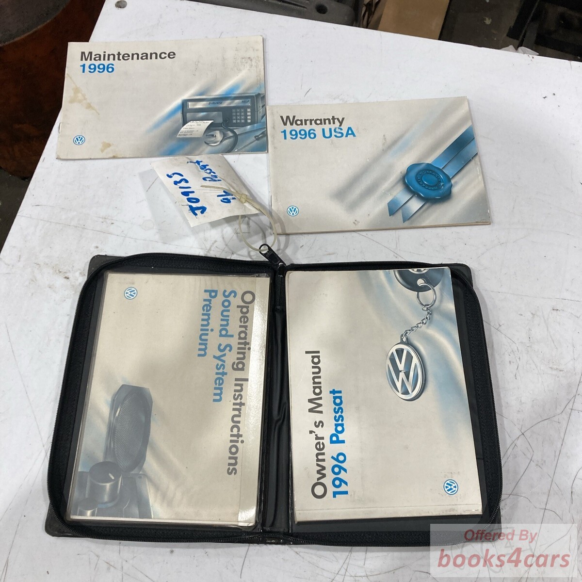 view cover of 1996 Passat Owners Manual by Volkswagen