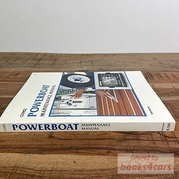 view cover of Powerboat Maintenance Manual, 344 pages by Clymer