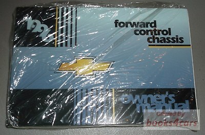view cover of 1996 Forward Control Chassis Owners Manual by Chevrolet Truck