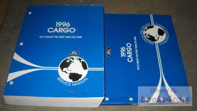 view cover of 1996 Cargo Truck Shop Service Repair Manual by Ford