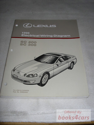 view cover of 1996 SC400 SC300 Electrical wiring diagrams Manual by Lexus