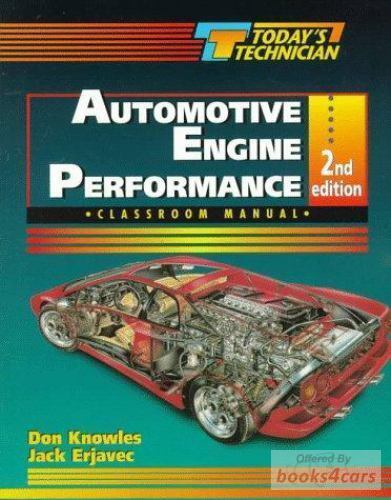 view cover of Automotive Engine Performance (Classroom Manual) by Don Knowles