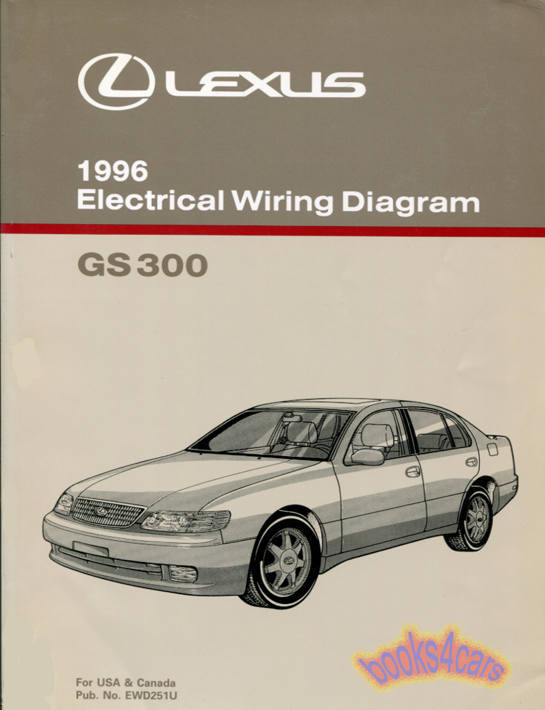 view cover of 1996 GS300 Electrical Wiring Diagrams Shop Manual by Lexus for GS 300