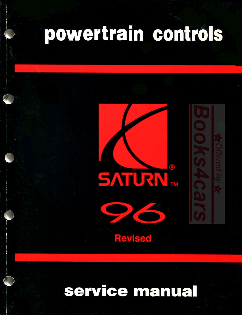 view cover of 1996 Powertrain Controls Shop Service Repair Manual by Saturn