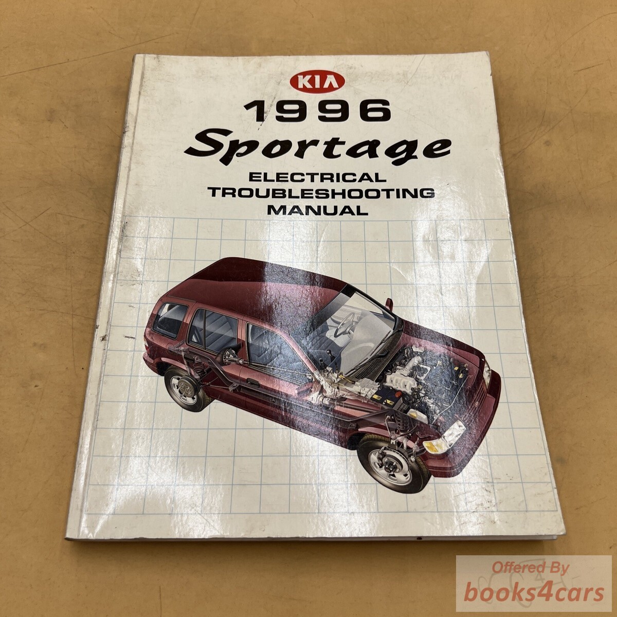 view cover of 1996 Sportage Electrical Troubleshooting Manual by Kia