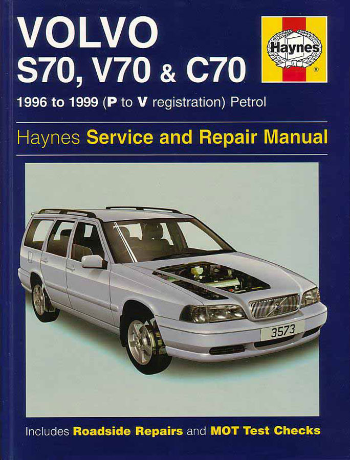 view cover of 1996-1999 Volvo S70 V70 C70 Shop Service Repair Manual by Haynes includes T5 & Turbo