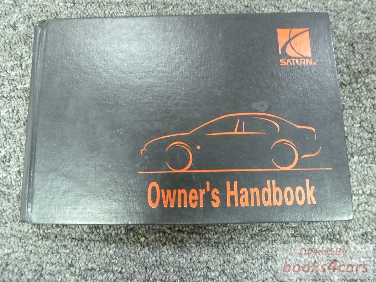 view cover of 1997 Owners Manual by Saturn all models SC1 SC2 SL1 SL2
