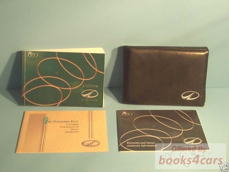 view cover of 1997 Achieva Owners Manual by Oldsmobile