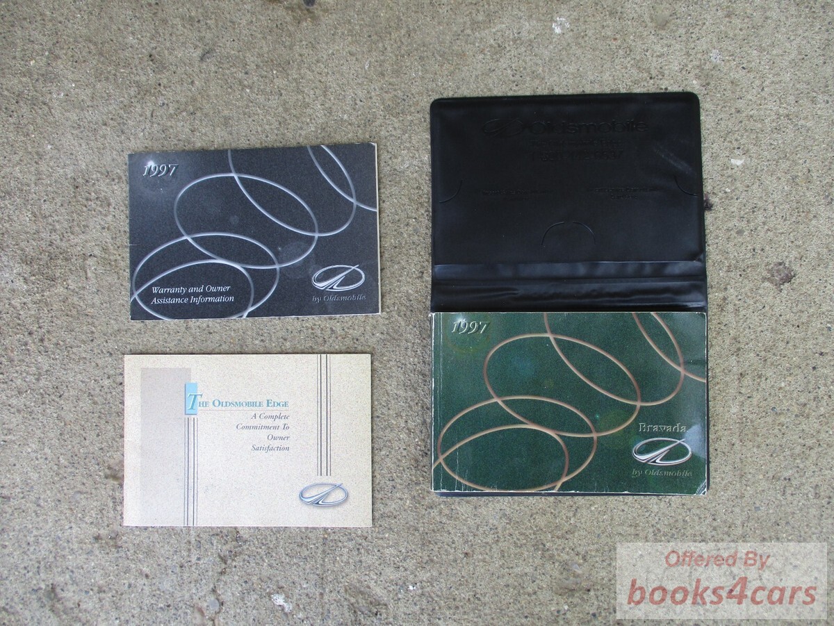 view cover of 1997 Bravada Owners Manual by Oldsmobile