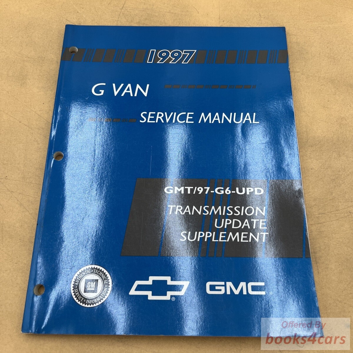 view cover of 1997 G-Van GMT 97 G6 UPDTransmission Update Supplement