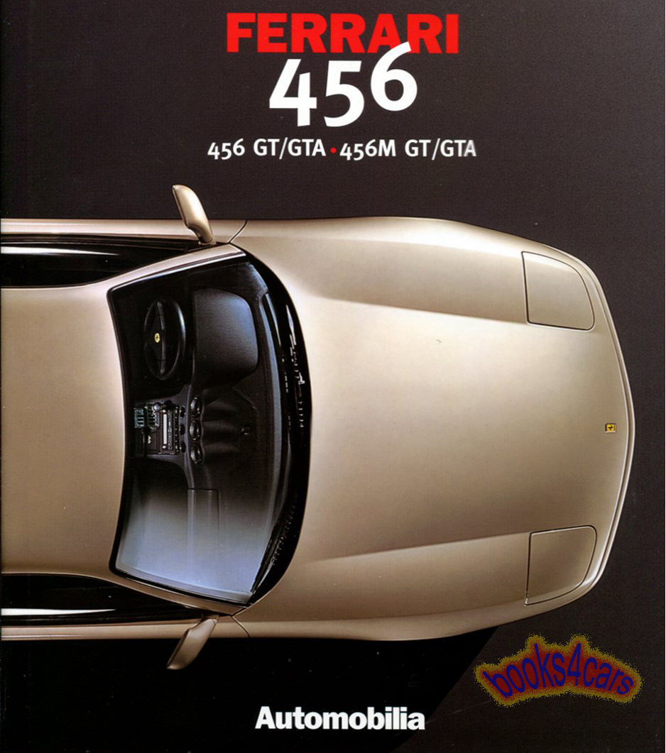 view cover of 456 History Book about Ferrari 456GT GTA & 456M