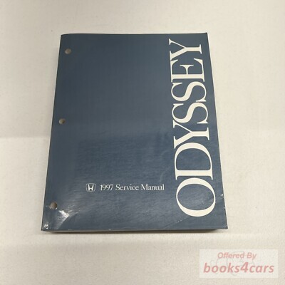 view cover of 1997 Odyssey Shop Service Repair Manual by Honda