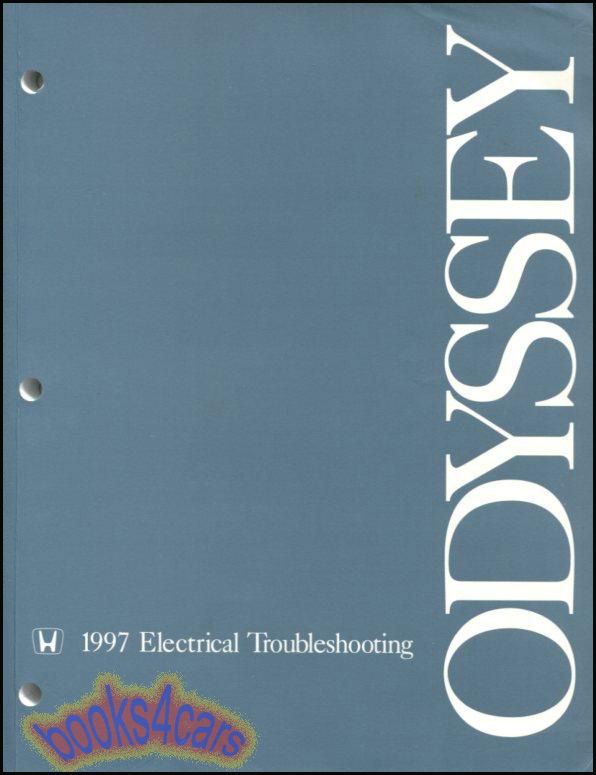 view cover of 1997 Odyssey Electrical Troubleshooting Manual by Honda