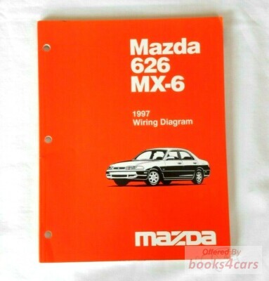 view cover of 1997 626 MX6 Wiring Diagram by Mazda for 626 & MX-6