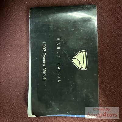 view cover of 1997 Talon Owners manual by Eagle