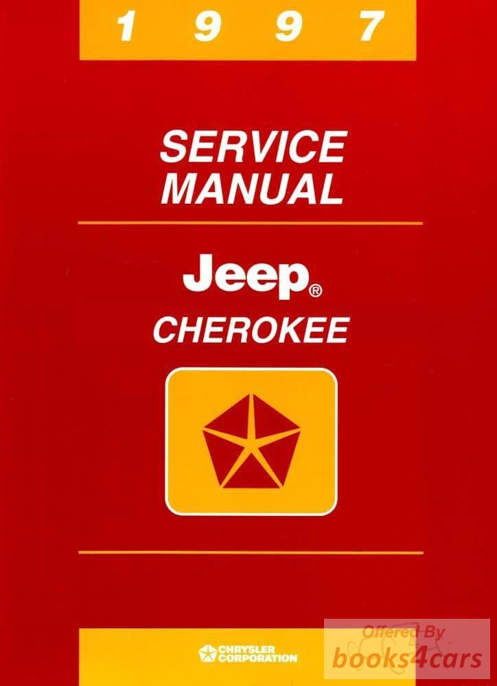 view cover of 1997 Cherokee Shop Service Repair Manual by Jeep