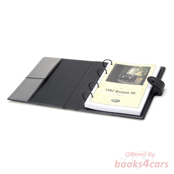 view cover of 1997 Defender owners manual by Land Rover