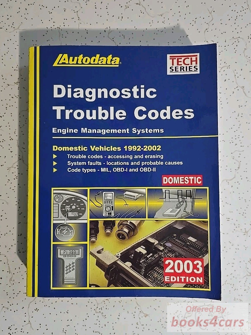 view cover of 1992-2002 Diagnostic Trouble Codes for MIL OBDI and OBDII Domestic Vehicles