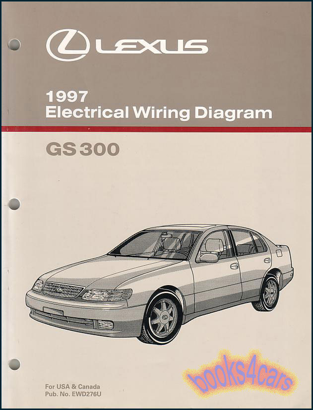 view cover of 1997 GS300 Electrical Wiring Diagram Manual by Lexus for GS 300