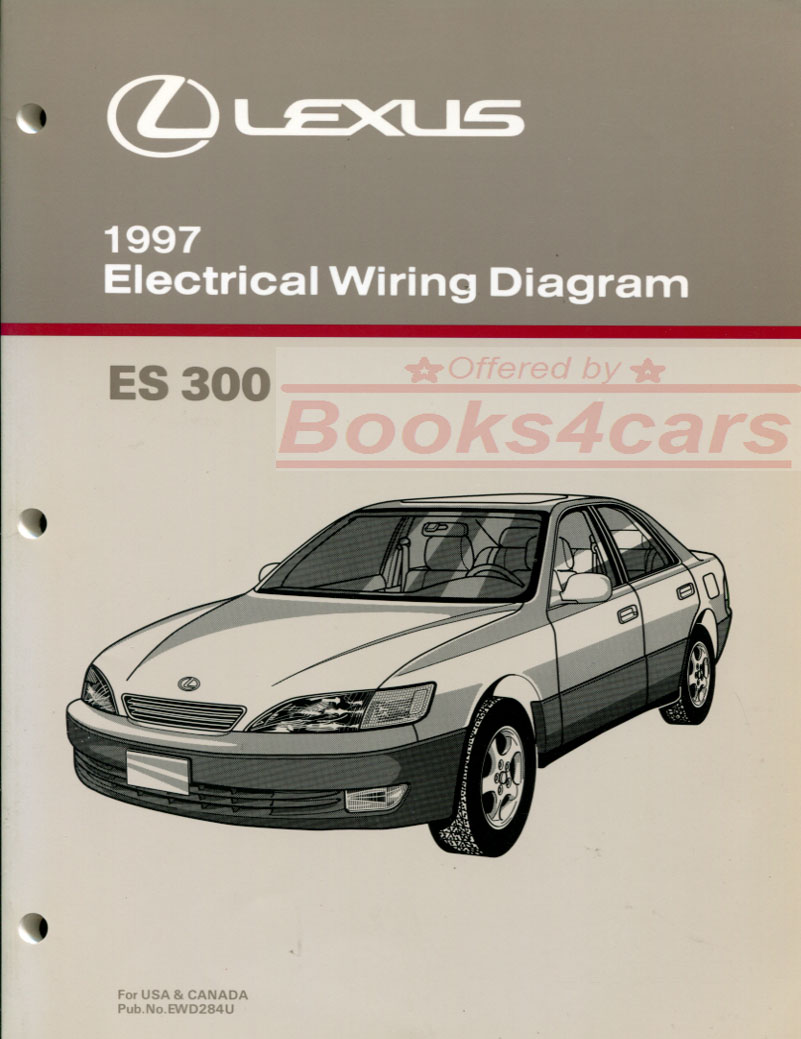 view cover of 1997 ES300 Electrical Wiring Diagram Manual 260 pages by Lexus for ES 300
