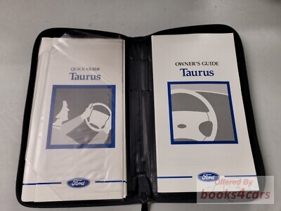 view cover of 1997 Taurus Owners Manual by Ford