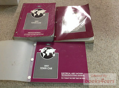 view cover of 1997 Town Car Electrical & Vacuum Troubleshooting Manual by Lincoln