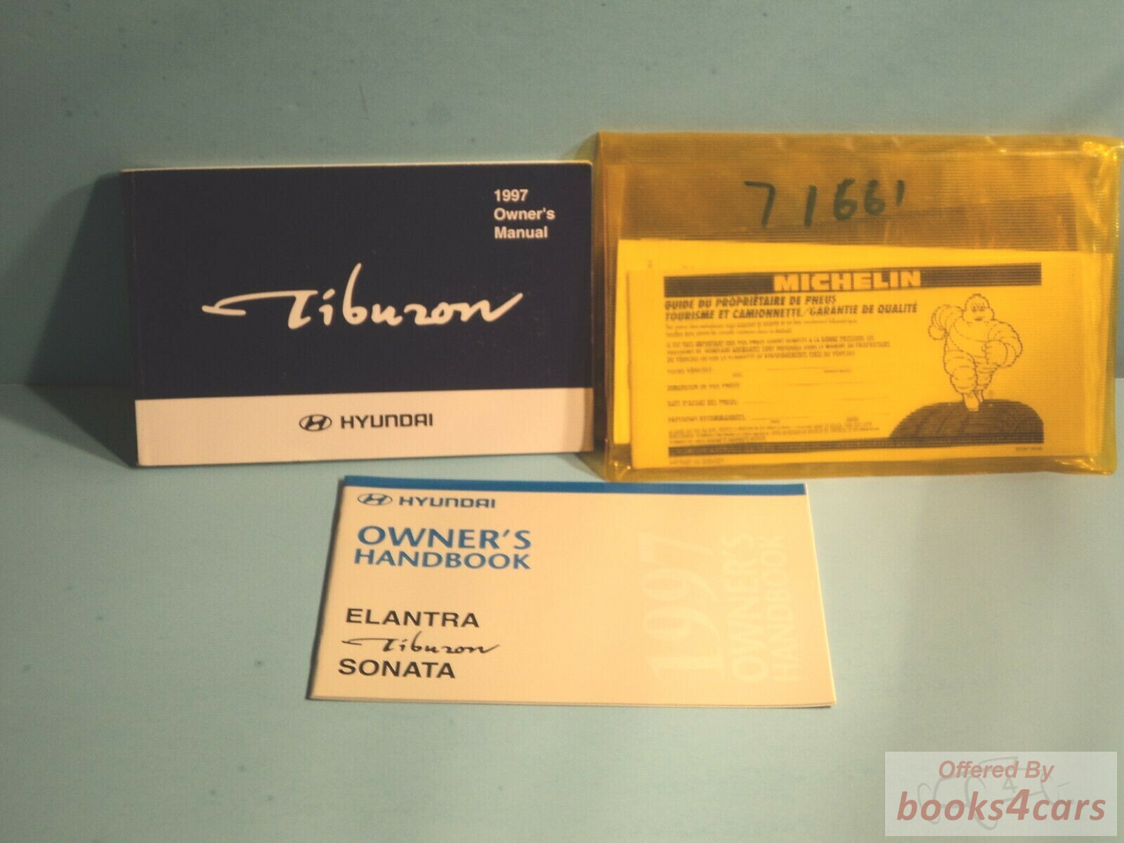 view cover of 1997 Tiburon coupe Owners Manual by Hyundai