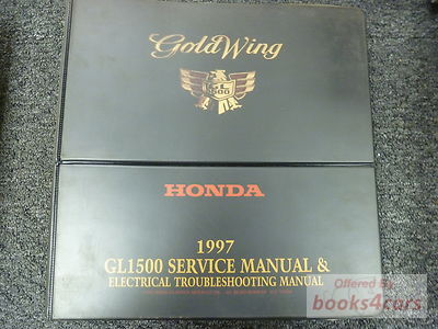 view cover of 1997 GL1500 Goldwing Shop service repair Manual by Honda