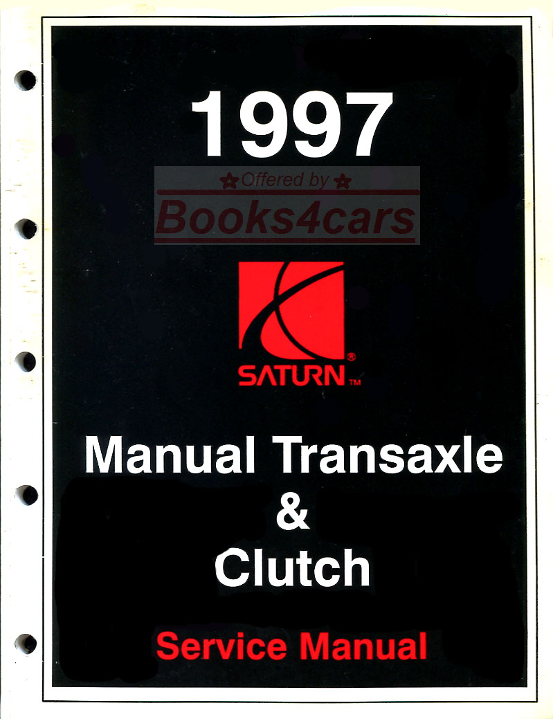 view cover of 1997 Manual Transaxle & Clutch Shop Service Repair Manual by Saturn