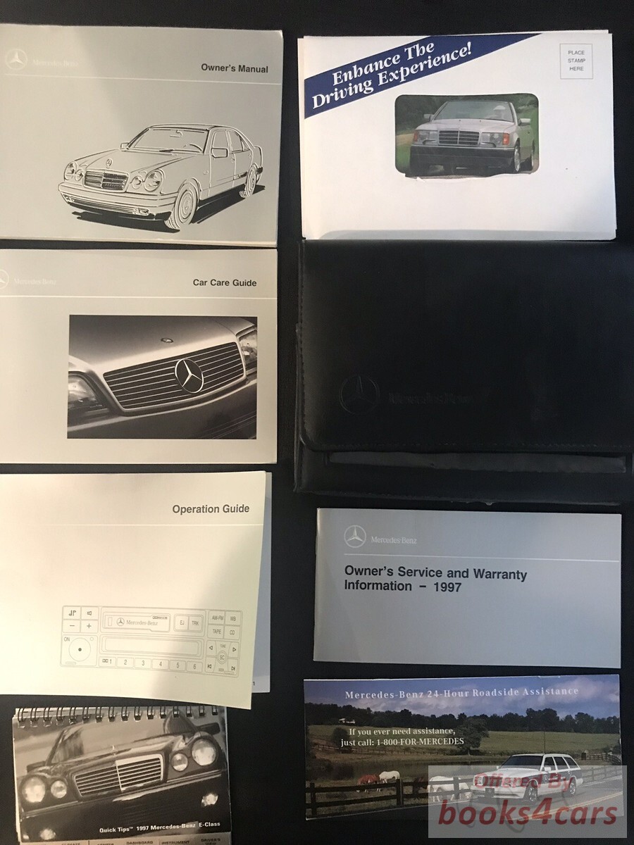 view cover of 1997 E-CLASS E300D E320 E420 owners manual by Mercedes