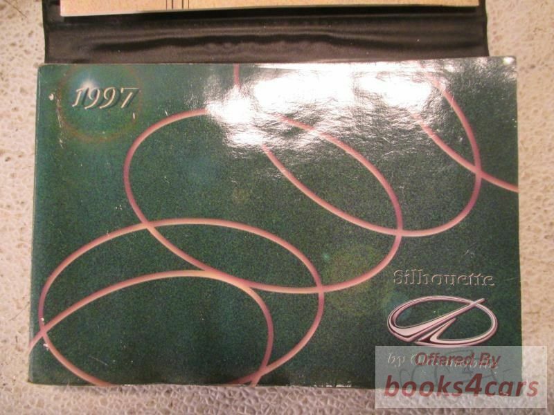 view cover of 1997 Silhouette Owners Manual by Oldsmobile