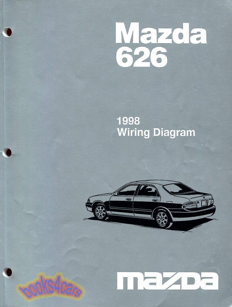view cover of 1998 626 Wiring diagrams by Mazda.