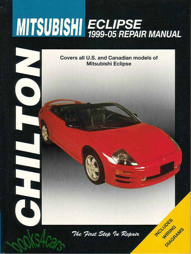 view cover of 1999-2005 Mitsubishi Eclipse Shop Service Repair Manual by Chilton